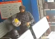 Helm Merek KYT Retro Digondol Maling, Aksi Terekam CCTV di Rappocini Makassar