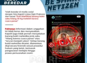 Polres Minahasa Utara Tegaskan Klarifikasi Hoaks Terkait Kapolri, Masyarakat Diminta Bijak Bermedia Sosial