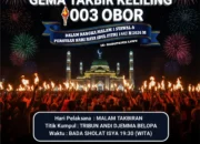 Ayoo… Ikuti & Semarakkan Gema Takbir Keliling 1003 Obor se-Kabupaten Luwu Tahun 2026
