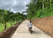 Jalan Sepanjang 638 Meter Hasil TMMD Di Desa Kembang Wonogiri, Rampung 100 Persen