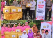 Polres Minut Gelar Bakti Sosial di Panti Asuhan Al-Furqan, Berbagi Kebahagiaan di Bulan Suci Ramadan 1447 H