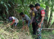 Babinsa Simo Kawal Pengukuran Tanah Warga, Cegah Sengketa Lahan Sejak Dini