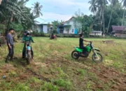 Ngabuburit Unik di Sinjai Timur, Komunitas Motor Trail Gelar Latihan Balap di Sawah Warga