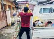 Hari Keempat Pasca Lebaran, Camat Bara Palopo Pimpin Aksi Bersih Sampah di Kelurahan Balandai