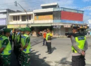TNI dan Aparat Gabungan Siaga di Jalur Arus Balik, Pos Pam Baturetno Jadi Titik Pengamanan Strategis