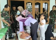 Babinsa di Sragen Pantau Tumbuh Kembang Balita, Dorong Partisipasi Warga dalam Posyandu