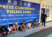 Warga Resah! Tawuran di Bua Berujung Penyerangan Rumah Kades, 9 Diamankan