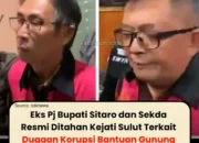 Eks Pj Bupati Sitaro dan Sekda Resmi Ditahan Terkait Dugaan Korupsi Bantuan Gunung Ruang