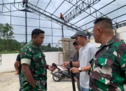 Dandim Wonogiri Tinjau Pembangunan Gedung Koperasi Merah Putih di Girimarto