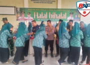 Kapolsek Muara Padang Hadiri Halal Bihalal Forkopimcam, Perkuat Sinergi Antarinstansi