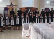 Ibadah Perjamuan Kudus GMIM Getsemani Wineru Berlangsung Khidmat, Jemaat Diajak Menghayati Makna Pengorbanan Kristus