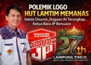 Polemik Logo HUT Lamtim Melebar, Sekda Disorot dan Dugaan Ai Terungkap Hingga Ketua Bara JP Ikut Bersuara