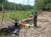 Progres Pesat, Jembatan Perintis Garuda di Wonosegoro Kian Kokoh Berkat Sinergi TNI dan Warga
