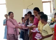 WKRI Paroki Naesleu Adakan Lomba mencari telur paskah di Stasi TUBMAS   Tapal batas NKRI -TIMOR LESTE 