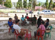 Pastikan Pilkades PAW Desa Srimulyo Kondusif, Kapolsek Makarti jaya Turun Langsung Cek Kesiapan Panitia Dan Lokasi