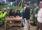 Patroli Malam Koramil 04/Nguntoronadi Ciptakan Rasa Aman, Warga Sambut Antusias