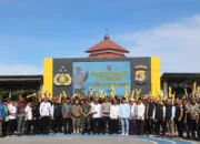 Peran Masyarakat Jadi Kunci Kamtibmas, Polres Lampung Selatan Gelar Apel 1.000 Kentongan