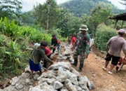 Kemanunggalan TNI Dan Masyarakat Sudah Terlihat Saat Pra TMMD