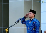 Wakil Bupati Pimpin Upacara 17 Bulan Berjalan, Tekankan Kinerja dan Integritas ASN