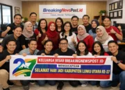 HUT ke-27 Luwu Utara Jadi Momentum Evaluasi Pembangunan, Breakingnewspost.id Tekankan Kolaborasi dan Konsistensi