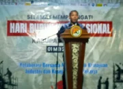 Bupati Sikka Tegaskan Komitmen Kesejahteraan Buruh pada Peringatan May Day 2026