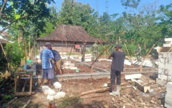 Dikebut dengan Semangat Gotong Royong, Program RTLH TMMD Boyolali Tunjukkan Progres Menggembirakan