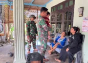 Pelukan Hangat di Tengah Tugas, Praka Alfian Temui Buah Hatinya