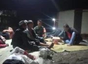 Pererat Silaturahmi, Babinsa Koramil Nogosari Laksanakan Patroli Humanis di Desa Rembun