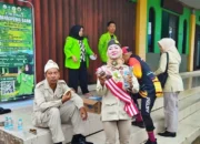 UNUKASE Jadi Persinggahan Kirab Onthel Pejuang Hasan Basri, Semangat Perjuangan Kalimantan Kembali Dihidupkan
