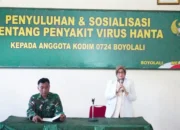 Waspada Hanta Virus, Kodim 0724/Boyolali Bekali Prajurit Pengetahuan Pencegahan Penyakit Menular