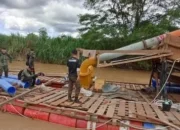 Tambang Emas Ilegal di Kawasan Hutan Riam Kiwa Digerebek, Penambang Kabur Sebelum Tim Gabungan Tiba