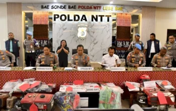 Polda NTT Ungkap 76 Kasus Kejahatan Konvensional, Kapolda: Tidak Ada Ruang bagi Pelaku Kriminal