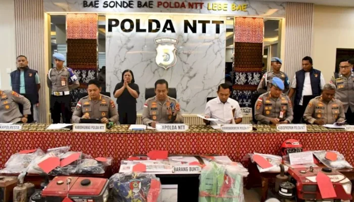Polda NTT Ungkap 76 Kasus Kejahatan Konvensional, Kapolda: Tidak Ada Ruang bagi Pelaku Kriminal