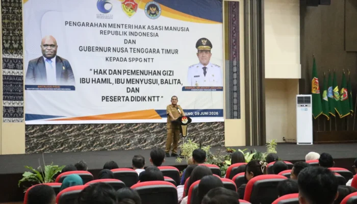 Menteri HAM Tegaskan Program MBG Bukan Sekadar Bagi Makanan, tetapi Investasi Strategis Menuju Indonesia Emas 2045