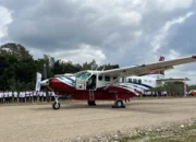 Pendaratan Perdana Pesawat Kefa Air di Bandara Jack Ukat Jadi Penanda Babak Baru TTU, Bupati: Daerah Ini Tidak Lagi Berdiri di Tempat