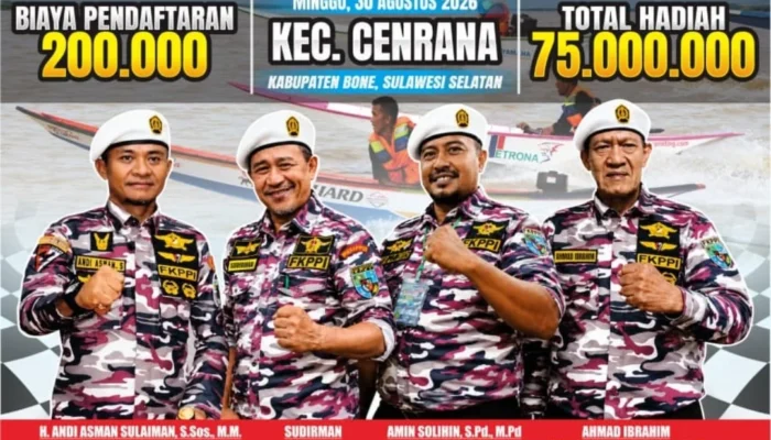 Semarakkan HUT ke-81 Kemerdekaan RI, FKPPI Rayon 1916-20 Kecamatan Cenrana Gelar Lomba Balap Katinting; Tradisi Maritim, Sportivitas, dan Penggerak Ekonomi Lokal Bertemu di Sungai Cenrana