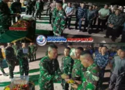Batalyon Infanteri TP 845/KS Rayakan HUT Batalyon Ke-1 dengan Menggelar Kegiatan Panggung Prajurit