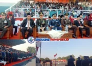 Kabapas Tanjungpandan Hadiri Upacara Penurunan Bendera Merah Putih HUT RI Ke-81