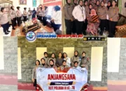 Dalam Rangka HUT Polwan ke-78, Polwan Polda Jabar Anjangsana kepada Personel yang Sakit