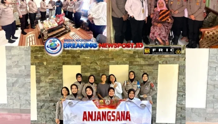 Dalam Rangka HUT Polwan ke-78, Polwan Polda Jabar Anjangsana kepada Personel yang Sakit