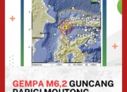 Gempa M6,2 Guncang Parigi Moutong, Warga Diminta Tetap Waspada