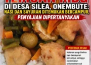 Aktivis Hukum Rudiandi CFLE Minta Kapolres Konawe Tindak Lanjuti SPPG Onembute, Soroti Temuan Penyajian MBG