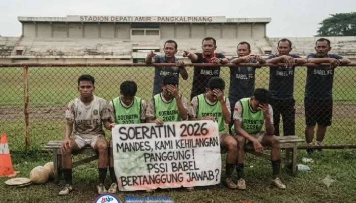 Soeratin 2026 Mandek, Pemain Muda Babel Kehilangan Panggung! PSSI Babel Dipertanyakan