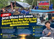 Jerat Dilema DAS Kampak, Antara Piring Nasi Warga dan Bayang-Bayang Mafia Timah (OPINI)