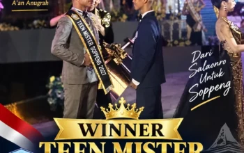 A’an Anugrah Wakili SMAN 07 Salaonro, Raih Winner Teen Mister Kabupaten Soppeng 2027