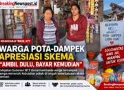 Warga Pota-Dampek Apresiasi Skema “Ambil Dulu, Bayar Kemudian”