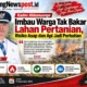 Kades Abbanuange Imbau Warga Tak Bakar Lahan Pertanian, Risiko Asap dan Api Jadi Perhatian