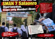 Jalur Masuk Pihak Luar ke SMAN 7 Salaonro Dipertanyakan, Siapa yang Memberi Akses?
